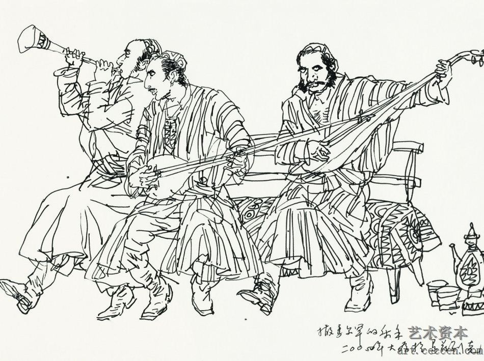 撒马尔罕的乐手 22 30 2004年